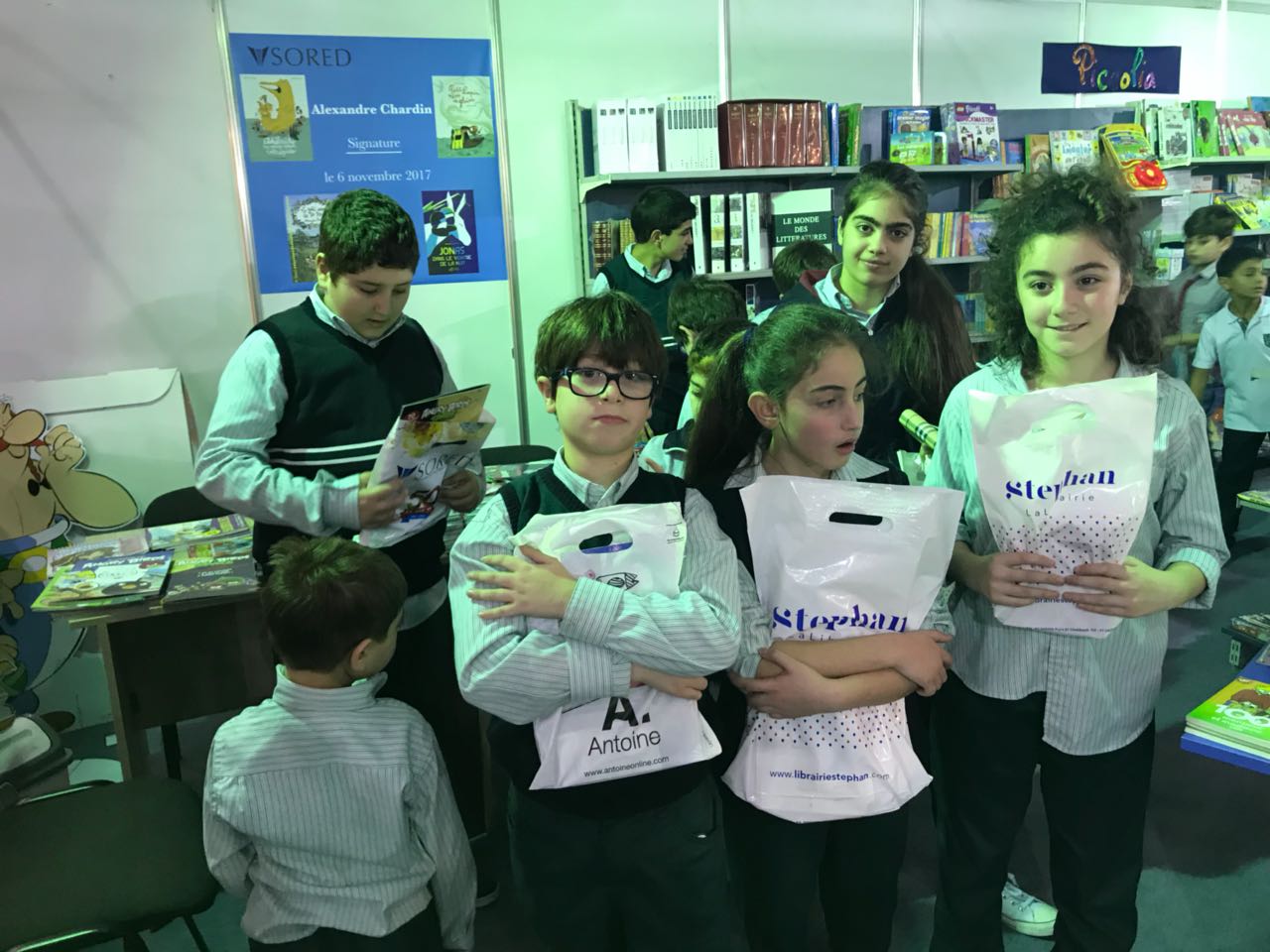 Visite du 24ème salon du livre francophone (Biel)